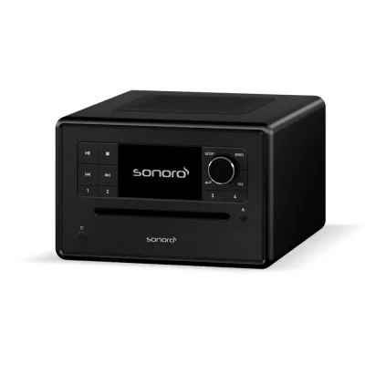 Sonoro Elite Matte Black | Système de Musique Polyvalent : Streaming, CD et Radio à Genève | Digistore.ch