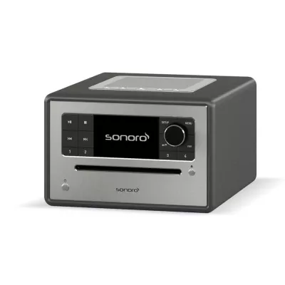 Sonoro Elite Matte Graphite | Système de Musique Polyvalent : Streaming, CD et Radio à Genève | Digistore.ch