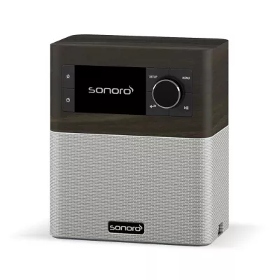 Sonoro Stream Oak Silver | Radio Internet Haut de Gamme pour un Son de Qualité Supérieure à Genève | Digistore.ch