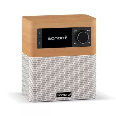 Sonoro Stream Maple White | Radio Internet Haut de Gamme pour un Son de Qualité Supérieure à Genève | Digistore.ch