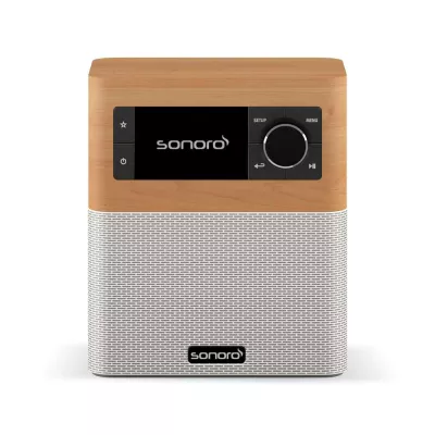 Sonoro Stream Maple White | Radio Internet Haut de Gamme pour un Son de Qualité Supérieure à Genève | Digistore.ch