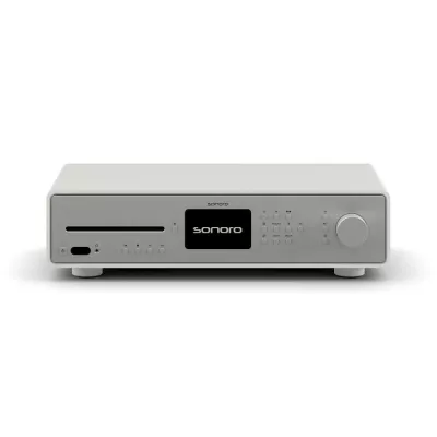 Sonoro Maestro Quantum Matte White | Amplificateur Internet Hi-Res Audio Moderne et Puissant à Genève | Digistore.ch