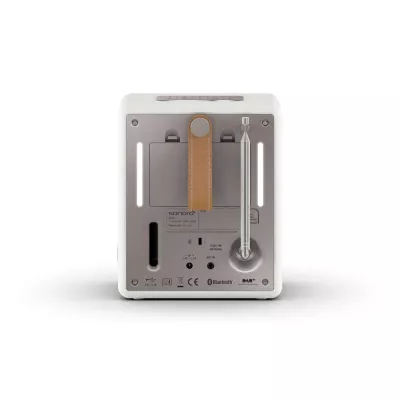 Sonoro Easy Gloss White | Radio Portable pour une Écoute Facile en Déplacement à Genève | Digistore.ch