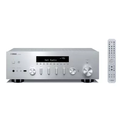 Yamaha R-N600A DAB Silver | MusicCast Stereo Network Receiver à Genève | Digistore.ch