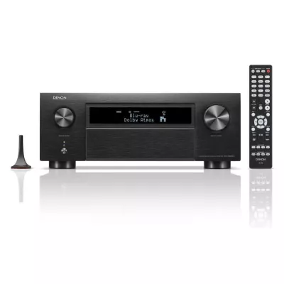 Denon AVC-X6800H Black | Reference HEOS 8K AV Receiver 11.4 canaux à Genève | Digistore.ch