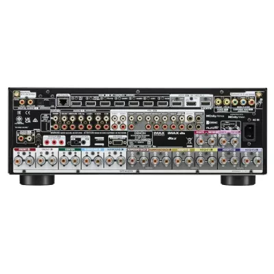 Denon AVC-X6800H Black | Reference HEOS 8K AV Receiver 11.4 canaux à Genève | Digistore.ch
