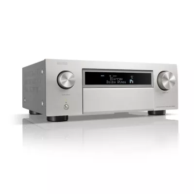 Denon AVC-X6800H Premium Silver | Reference HEOS 8K AV Receiver 11.4 canaux à Genève | Digistore.ch