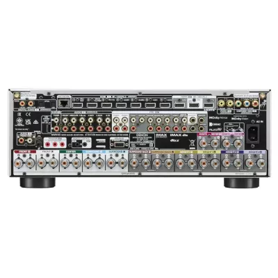 Denon AVC-X6800H Premium Silver | Reference HEOS 8K AV Receiver 11.4 canaux à Genève | Digistore.ch
