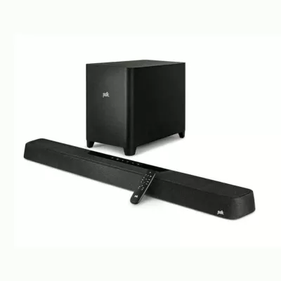 Polk Audio Magnifi Max AX | Système de Barre de Son Home Cinéma 5.1 avec Dolby Atmos et DTS:X 3D à Genève | Digistore.ch