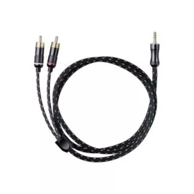 FiiO LR-3.5A | Câble double RCA vers 3.5 mm (Longueur 100cm) à Genève | Digistore.ch