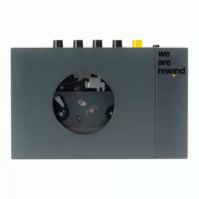 We Are Rewind Keith Black | Portable BT Cassette Player à Genève | Digistore.ch
