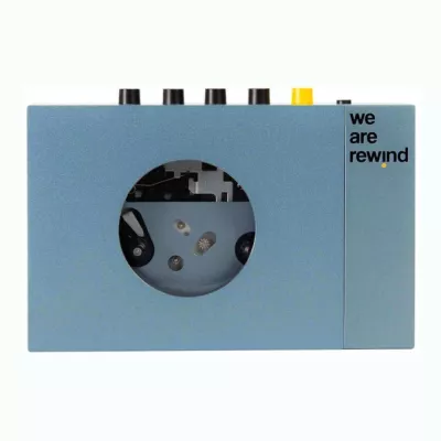 We Are Rewind Kurt Blue | Portable BT Cassette Player à Genève | Digistore.ch