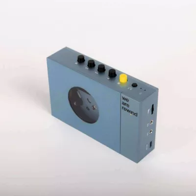 We Are Rewind Kurt Blue | Portable BT Cassette Player à Genève | Digistore.ch