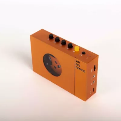 We Are Rewind Serge Orange | Portable BT Cassette Player à Genève | Digistore.ch