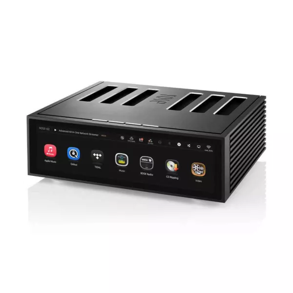 Hifi Rose RS520 Black | Advanced All-In-One Amplifier Network Streamer