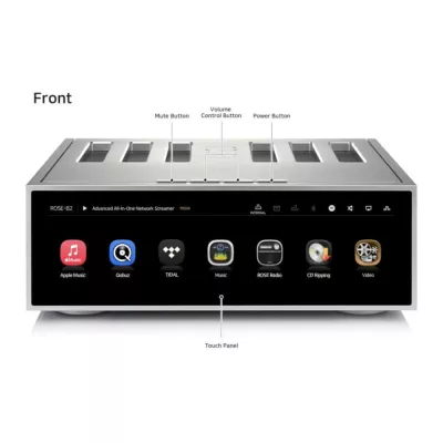 Hifi Rose RS520 Black | Advanced All-In-One Amplifier Network Streamer à Genève | Digistore.ch