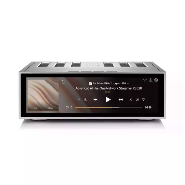 Hifi Rose RS520 Silver | Advanced All-In-One Amplifier Network Streamer