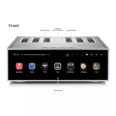 Hifi Rose RS520 Silver | Advanced All-In-One Amplifier Network Streamer à Genève | Digistore.ch