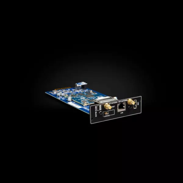 NAD MDC2 BluOS D | Module d'Extension pour Correction de Pièce Dirac Live et Streaming Musical Multi-pièces