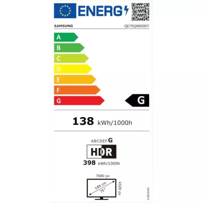 Samsung QE65QN800DTXZU | TV Neo QLED 8K (2024) à Genève | Digistore.ch