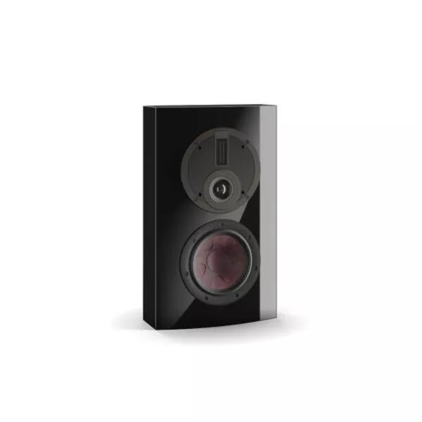 Dali Rubikore On-Wall Gloss Black | Enceinte Murale Polyvalente pour Stéréo et Multicanal (pièce)