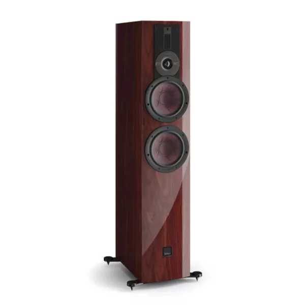 Dali Rubikore 6 Gloss Maroon | Enceinte Colonne avec Woofers SMC et Tweeter DALI Hybrid (pièce)