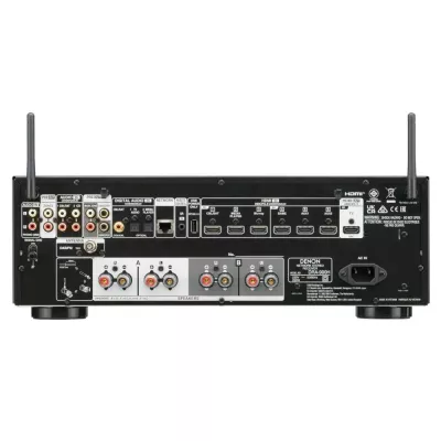 Denon DRA-900H Black | Ampli-Tuner AV 2.2 Canaux avec HEOS Built-in et Vidéo 8K à Genève | Digistore.ch