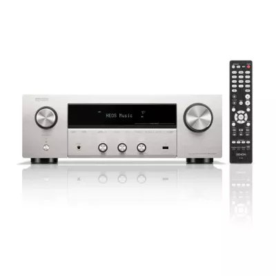 Denon DRA-900H Premium Silver | Ampli-Tuner AV 2.2 Canaux avec HEOS Built-in et Vidéo 8K à Genève | Digistore.ch