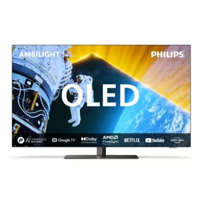 Philips 65OLED849/12 | Téléviseur 65 Pouces 4K Ultra HD avec Ambilight 3 et Dolby Vision à Genève | Digistore.ch