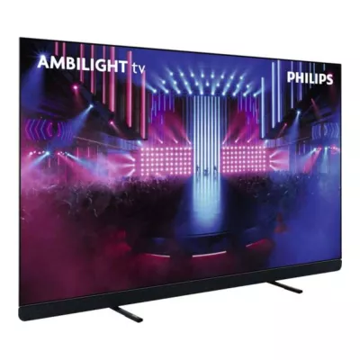 Philips 55OLED909/12 | Téléviseur OLED+ 4K Ultra HD 55 Pouces avec Ambilight et Dolby Atmos à Genève | Digistore.ch