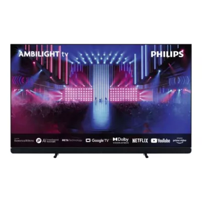 Philips OLED 77OLED909/12 | Téléviseur OLED+ 4K Ultra HD 77 Pouces avec Ambilight et Dolby Atmos à Genève | Digistore.ch