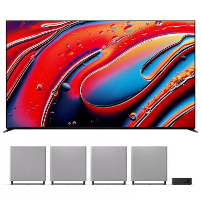 Pack Sony Bravia 9 K85XR90AEP + Bravia Theatre Quad (HTA9M2.CELL) | Cashback CHF 1'350 à Genève | Digistore.ch
