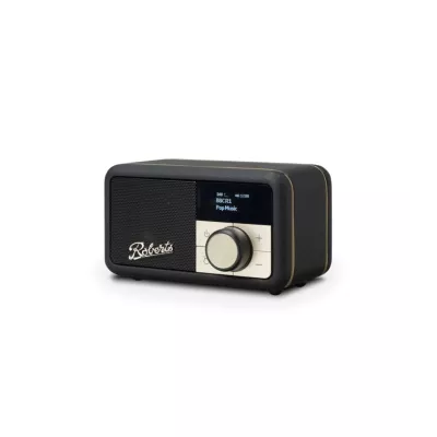 Roberts Revival Petite 2 Black | Radio Portable DAB/DAB+/FM & Bluetooth à Genève | Digistore.ch
