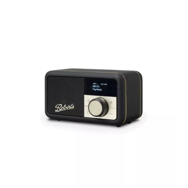 Roberts Revival Petite 2 Black | Radio Portable DAB/DAB+/FM & Bluetooth