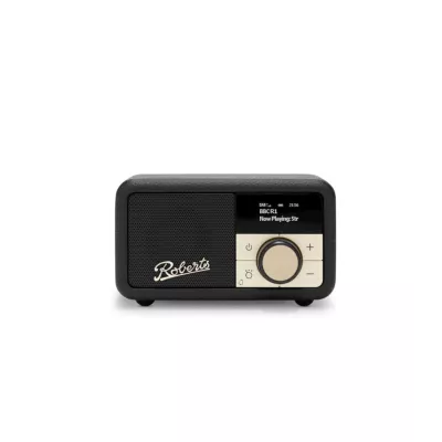 Roberts Revival Petite 2 Black | Radio Portable DAB/DAB+/FM & Bluetooth à Genève | Digistore.ch