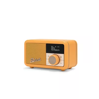 Roberts Revival Petite 2 Sunburst Yellow | Radio Portable DAB/DAB+/FM & Bluetooth à Genève | Digistore.ch