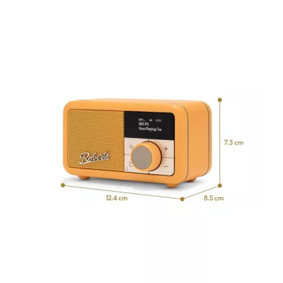 Roberts Revival Petite 2 Sunburst Yellow | Radio Portable DAB/DAB+/FM & Bluetooth à Genève | Digistore.ch