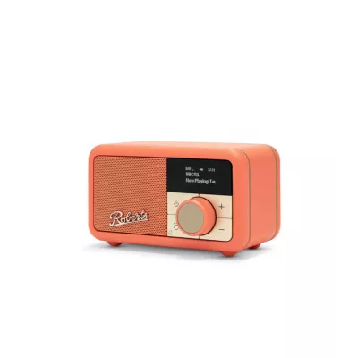 Roberts Revival Petite 2 Pop Orange | Radio Portable DAB/DAB+/FM & Bluetooth à Genève | Digistore.ch