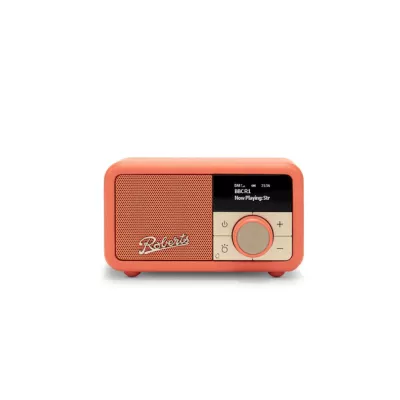Roberts Revival Petite 2 Pop Orange | Radio Portable DAB/DAB+/FM & Bluetooth à Genève | Digistore.ch