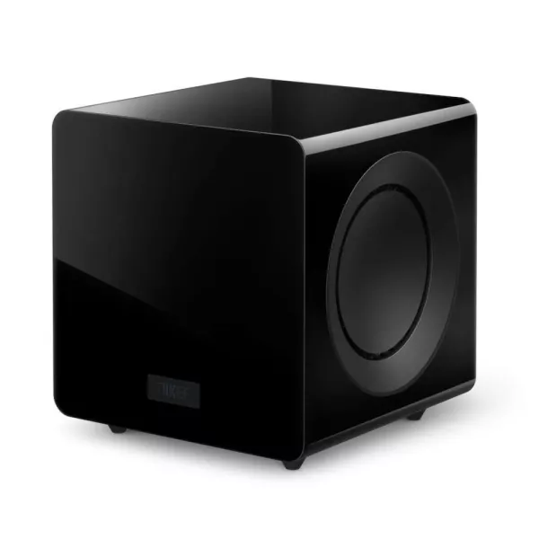 KEF KC92 Gloss Black | Caisson de Basses à Double Haut-Parleur et Annulation de Force