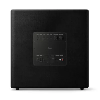 KEF Kube 15 MIE Black | Caisson de Basses Actif à Haut-Parleur de 15 Pouces à Genève | Digistore.ch