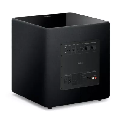 KEF Kube 10 MIE Black | Caisson de Basses Actif à Genève | Digistore.ch