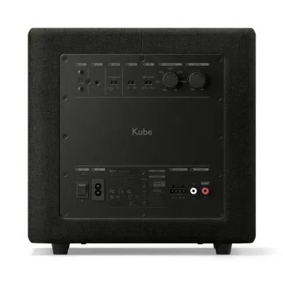 KEF Kube 8 MIE Black | Caisson de Basses Actif à Genève | Digistore.ch