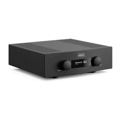 Hegel H400 Black | Amplificateur Intégré Streamliner à Genève | Digistore.ch