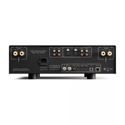 Hegel H400 Black | Amplificateur Intégré Streamliner à Genève | Digistore.ch