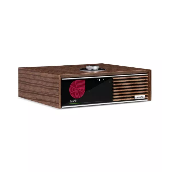 Ruark Audio R610 Fused Walnut | Console musicale tout-en-un avec streaming et connectivité avancée