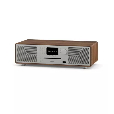 Sonoro Meisterstück WALNUT SILVER | All-in-One Wireless Music System à Genève | Digistore.ch