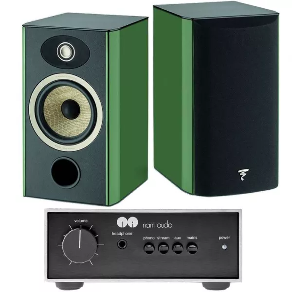 Naim Nait 50 + Focal Aria Evo X n°1 Moss Green