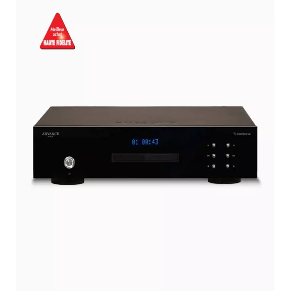 Advance Paris X-CD1000 EVO : Lecteur CD à Tubes avec DAC