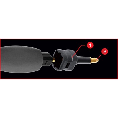 3.5MM TOSLINK ADAPTOR  Audioquest Digistore